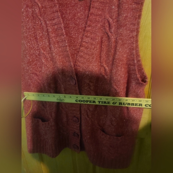 Ll Bean Button Up Ladies Vest 3X - Picture 6 of 9